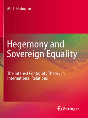 cover image of Hegemony and Sovereign Equality